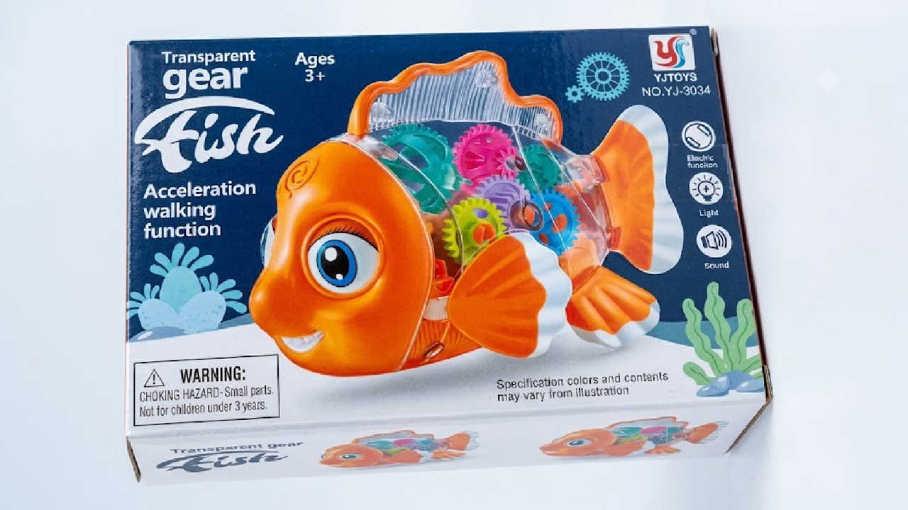 Gear fish Toy