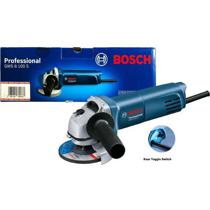 Angle Grinder 4" (100mm) 710W [Rear Toggle Switch]