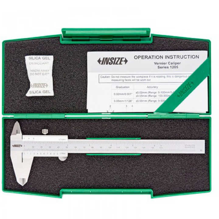 Insize Analog Vernier Caliper 200mm