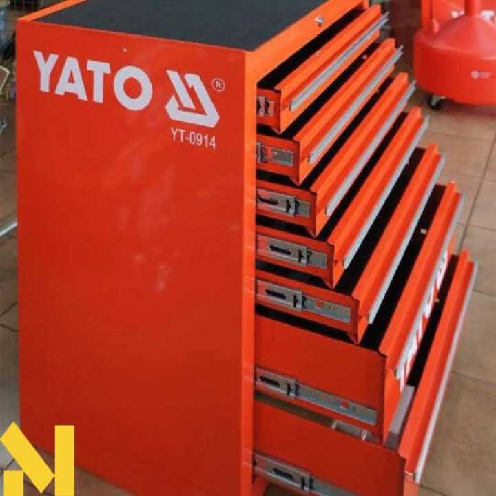7 Drawers Roller Cabinet Yato Brand 