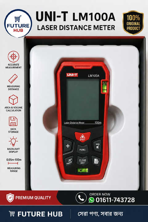 Laser Distance Meter 100 MTR